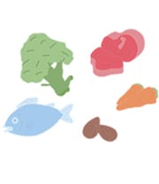 毎日の食事で患者をサポート