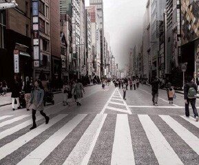 かすんで見える