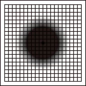 中心が見えない